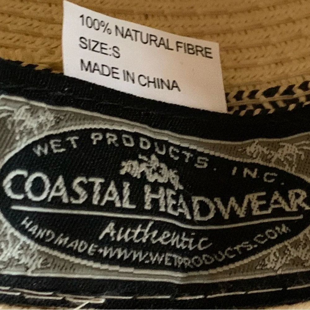 Coastal headwear natural fiber hat